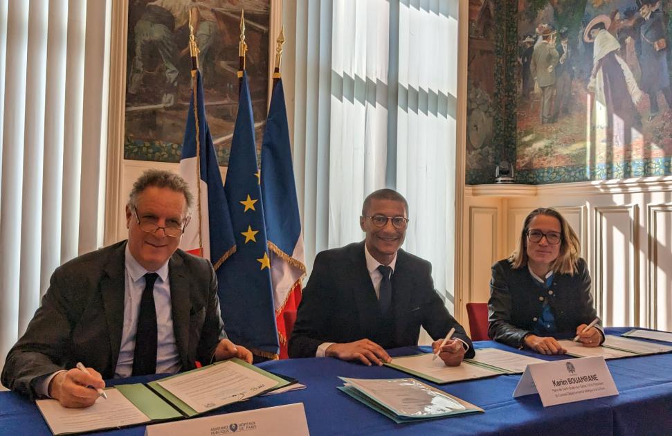 Sortir des murs de l’hôpital et s’ouvrir sur la ville : partenariat signé entre l’AP-HP, l’ARS Île-de-France et la ville de Saint-Ouen-sur-Seine