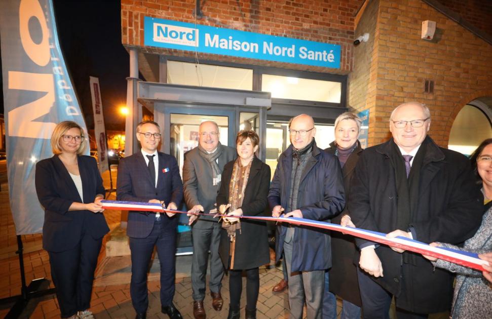 "Un concept gagnant pour les habitants" : le Nord inaugure son premier centre de santé départemental