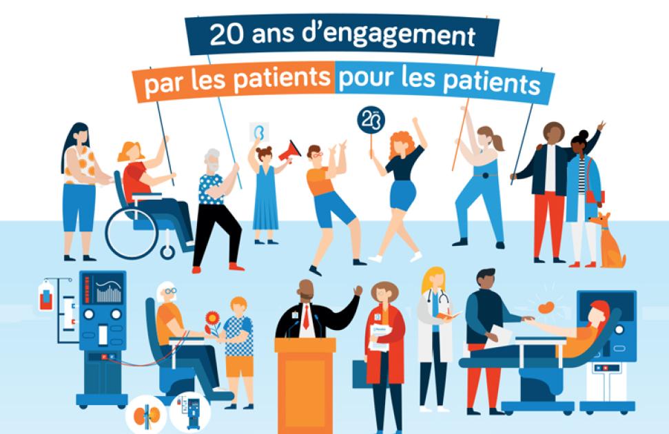 faire entendre la voix des malades du rein