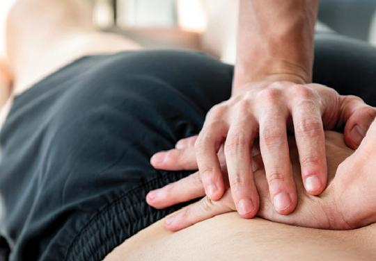 Lombalgie aiguë chez un adulte