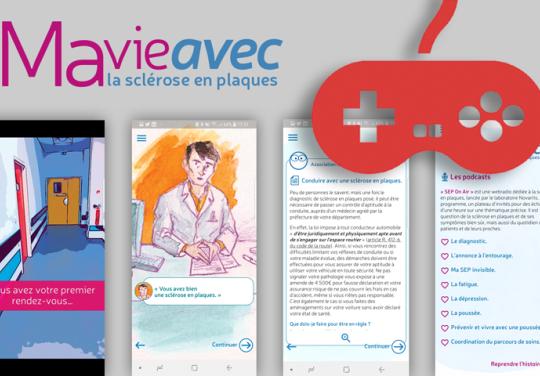 L'application "Ma vie avec la sclérose en plaques"