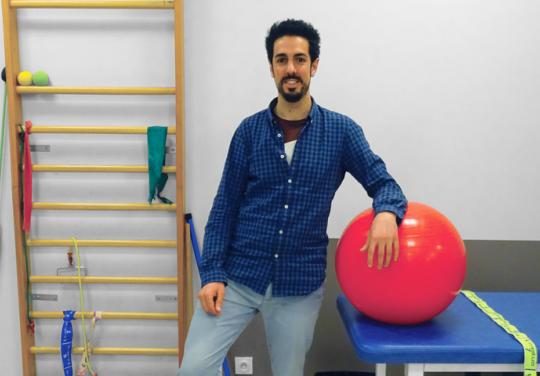 Mathieu Noirot. Son idée : jouer collectif pour un quotidien sans entorse