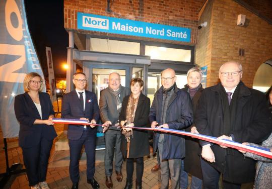 "Un concept gagnant pour les habitants" : le Nord inaugure son premier centre de santé départemental