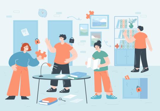 Données de santé : l'"escape game" en maison de santé, "une autre manière d’aborder les choses, dynamique et amusante"